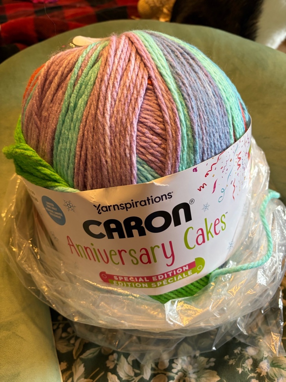 CaronAnniversary Cakes Yarn - Special Holiday Edition Mary Maximus colourway. - Picture 11 of 11